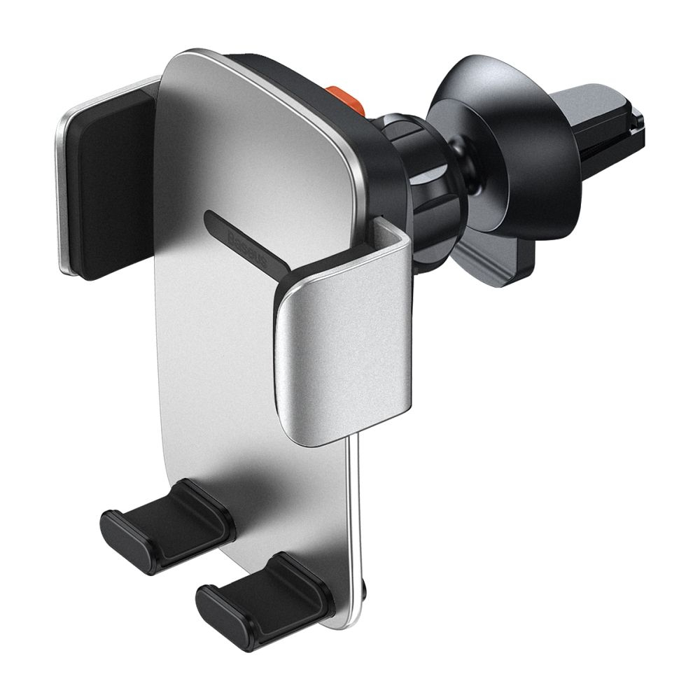 Suport Auto Baseus pentru Grilaj Aerisire, Easy Control Pro Clamp, Argintiu [2]