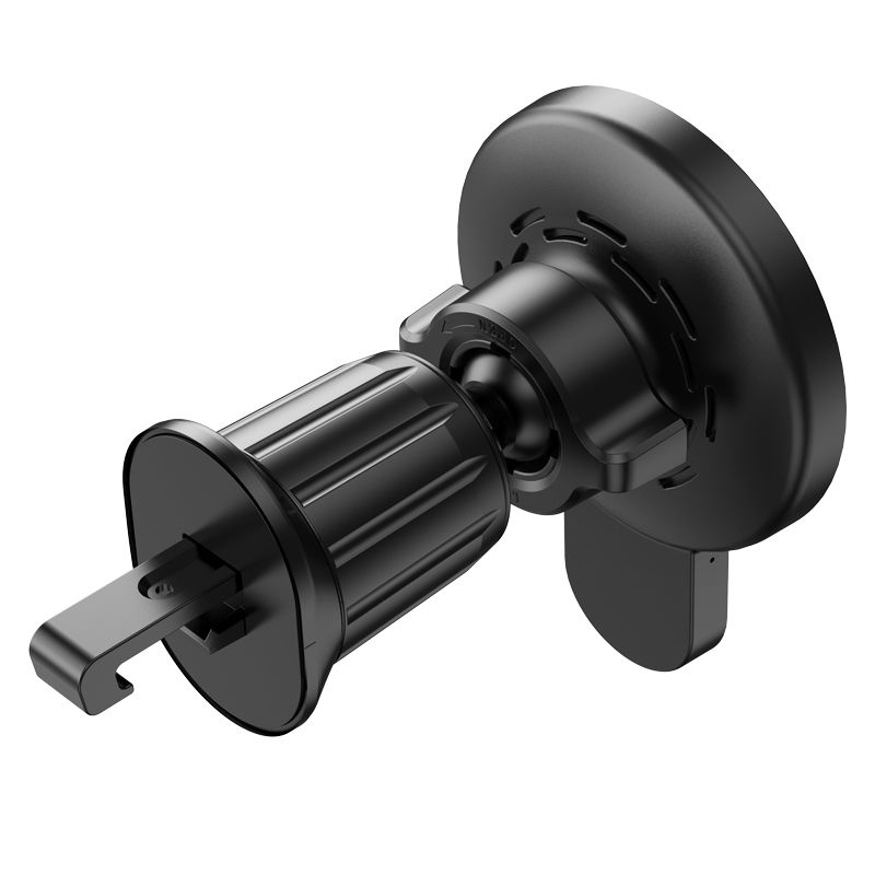 Suport Auto Hoco cu Încărcare Wireless, Compatibil MagSafe, pentru Grila de Ventilație, 15W, CA85, Negru [4]
