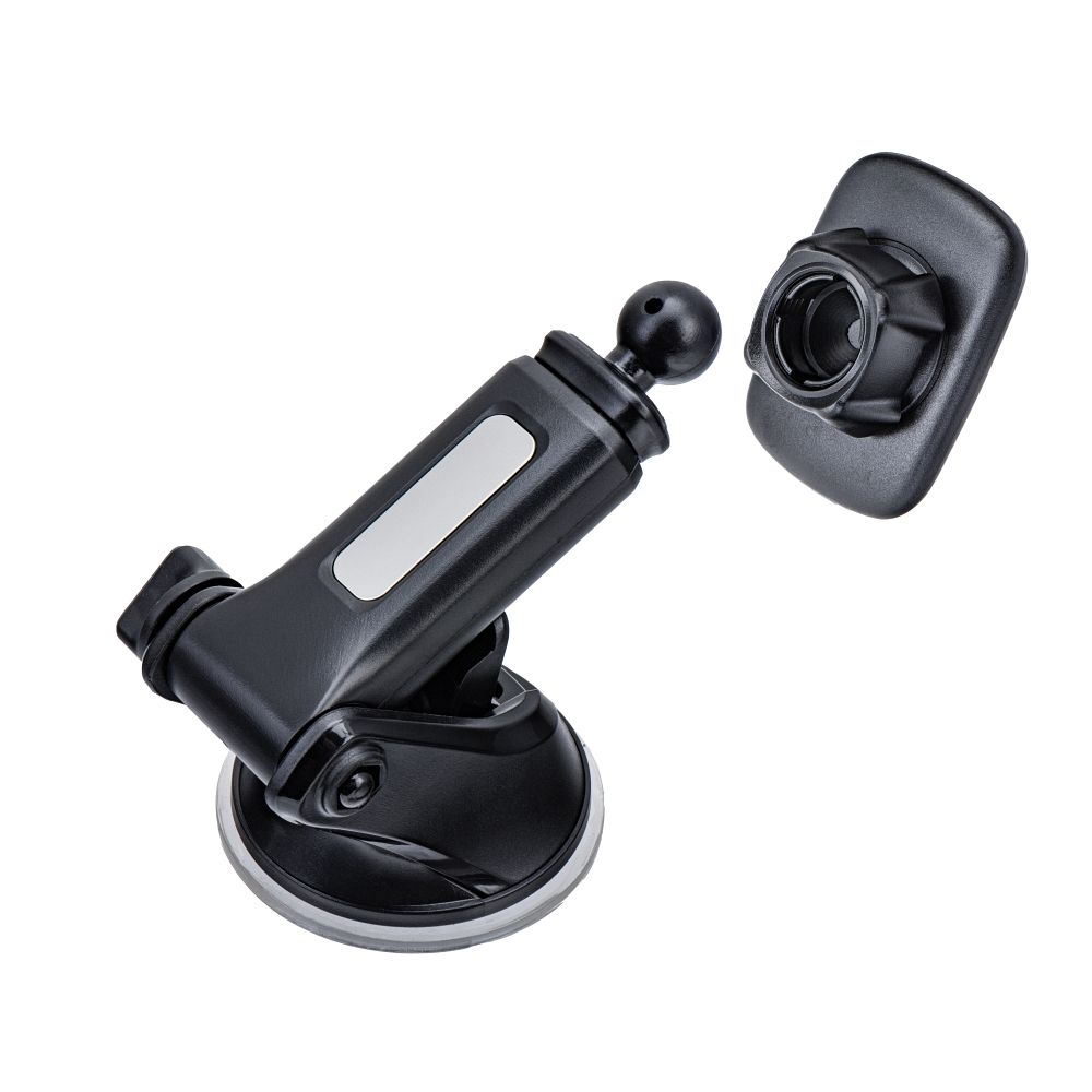 Suport Auto Magnetic Forcell F-Grip Carbon H-CT327 pentru Parbriz si Bord, Rotire 360°, Negru [4]