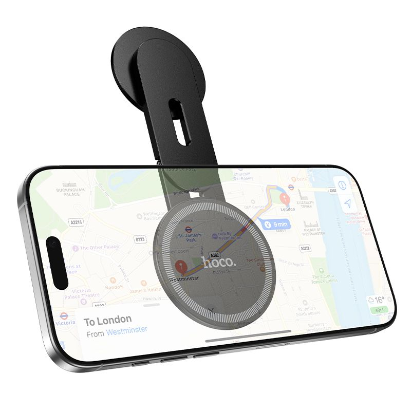 Suport Auto Magnetic Hoco H93 pentru Telefon Montaj pe Spatele Ecranului [2]