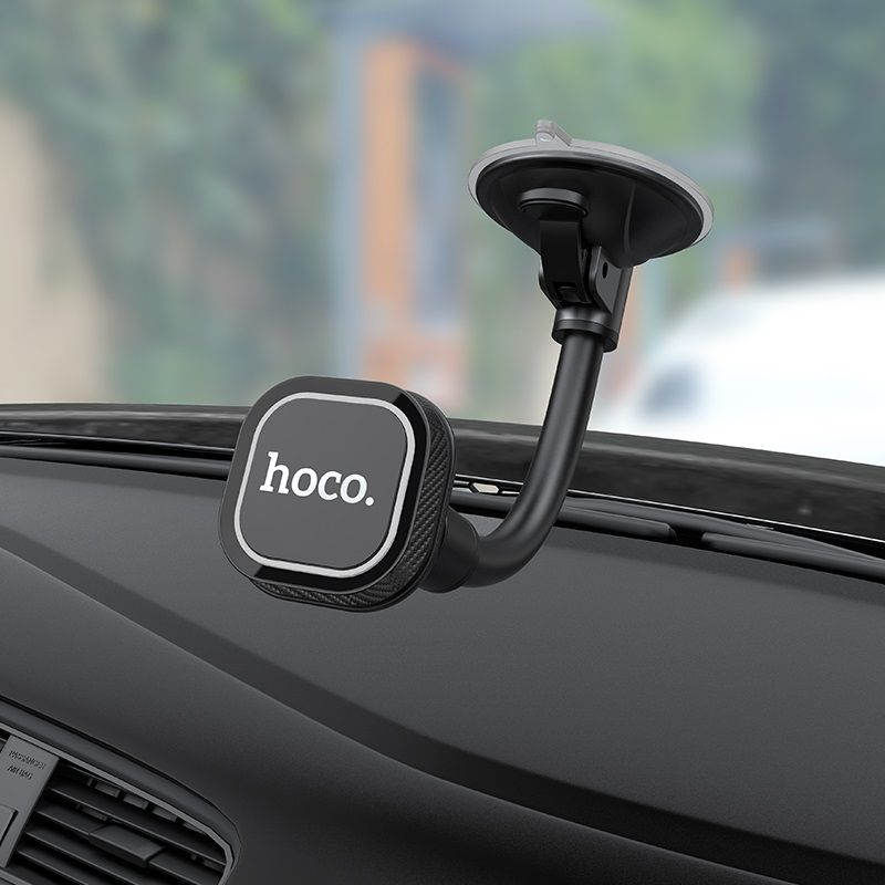 Suport Auto Magnetic Hoco pentru Parbriz și Consola Centrală, CA55, Negru [2]