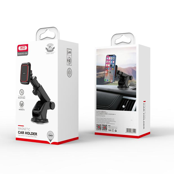 Suport Auto Magnetic XO C83 cu Ventuză – Holder Telefon pentru Bord sau Parbriz [3]