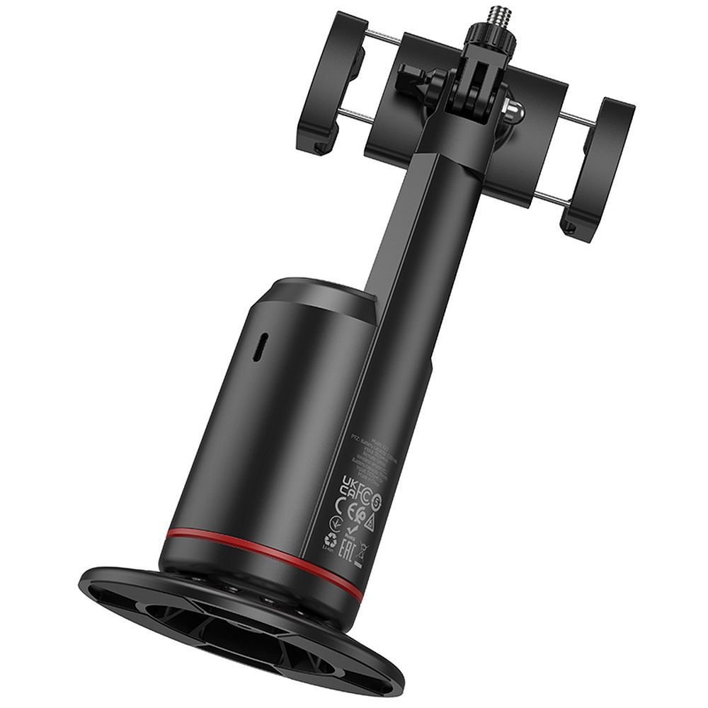 Suport Telefon Mobil Hoco 360° cu Auto Face Tracking K23, Negru [2]