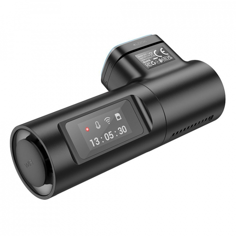 Hoco Cameră Auto cu Ecran DV1, 1080p, 30fps, 0.96", Negru [1]