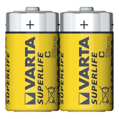 Diverse - Baterii Varta Superlife 2C, R14, 1.5V, 1bucata