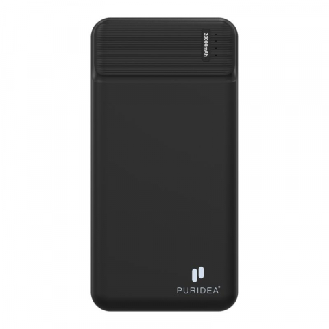 Powerbank Puridea Q7, 20000mAh, PD QC3.0, 3A, 20W, Negru [1]