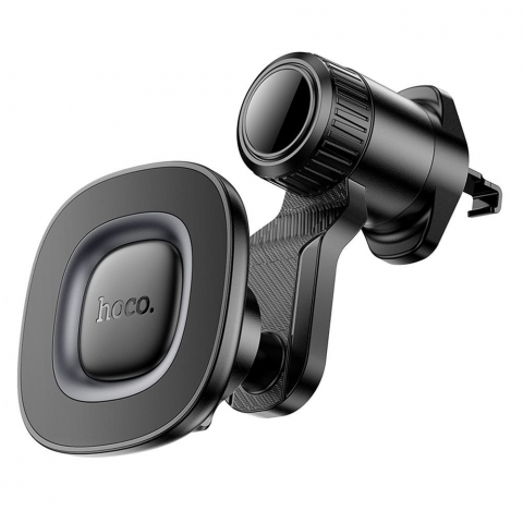 Suport Auto Magnetic Hoco H74 – Pentru Grila de Ventilație, Negru/Gri Metalic [4]