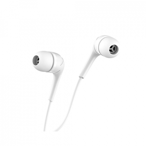 Căști Hoco cu Fir Jack 3.5mm și Microfon M40 Alb [2]