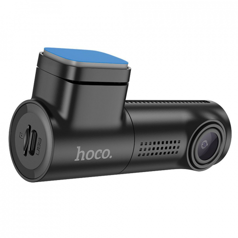 Foto-Video - Hoco Cameră Auto cu Ecran DV1, 1080p, 30fps, 0.96", Negru