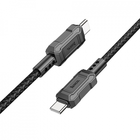 Cablu Hoco Type-C la Type-C PD 3A 60W X94 1m Negru [2]