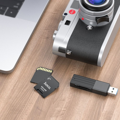 Adaptoare - Adaptor HOCO HB22 de la TF la SD pentru Carduri de Memorie