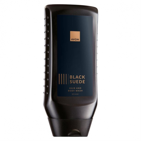 Îngrijire Păr - Avon Black Suede – Gel de Duș pentru Păr și Corp 250 ml