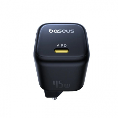 Incarcatoare - Baseus PicoGo GaN încărcător rețea 45W USB-C, negru (model P10176800123-00)
