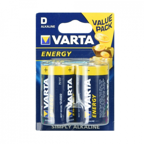 Casă si grădină - Baterie Alcalină Varta R20 Tip D Energy