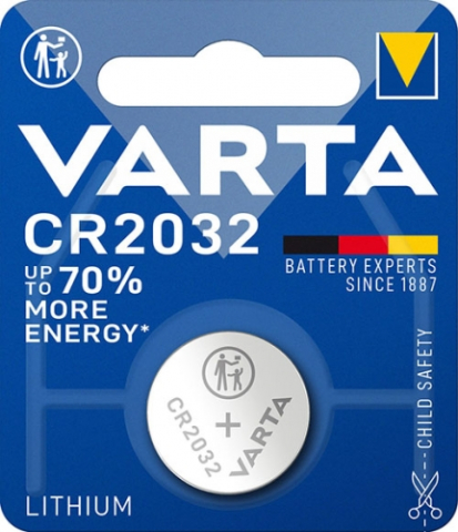 Grădină - Baterie tip pastilă Varta CR2032 – Fiabilitate compactă pentru dispozitivele tale