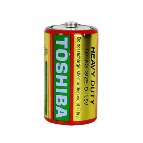 Casă - Baterie Toshiba R20 D 1.5V – Putere fiabilă pentru dispozitive de dimensiuni mari