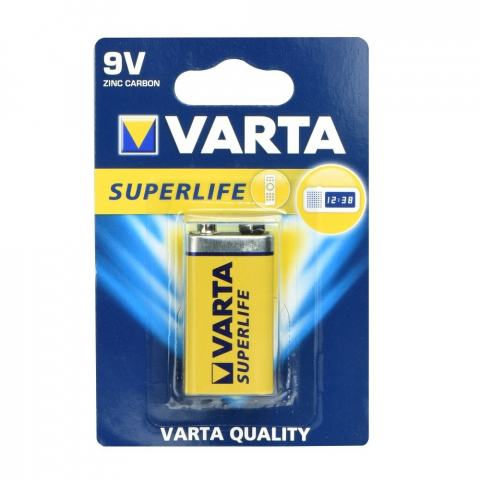 Casă si grădină - Baterie Zinc 9V Varta Superlife