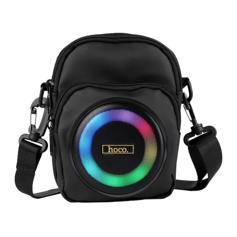 Boxe si seturi karaoke - Boxa Portabila Bluetooth HOCO HC41, 8W, Geanta Umar 1.5L, Bluetooth 5.4, FM, USB, TF, Negru