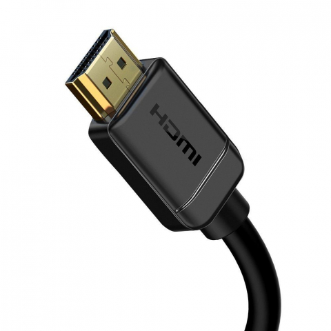 Cablu HDMI Baseus 1m, 4K 60Hz, HDMI 2.0, Negru – Performanță Ultra HD compactă [3]