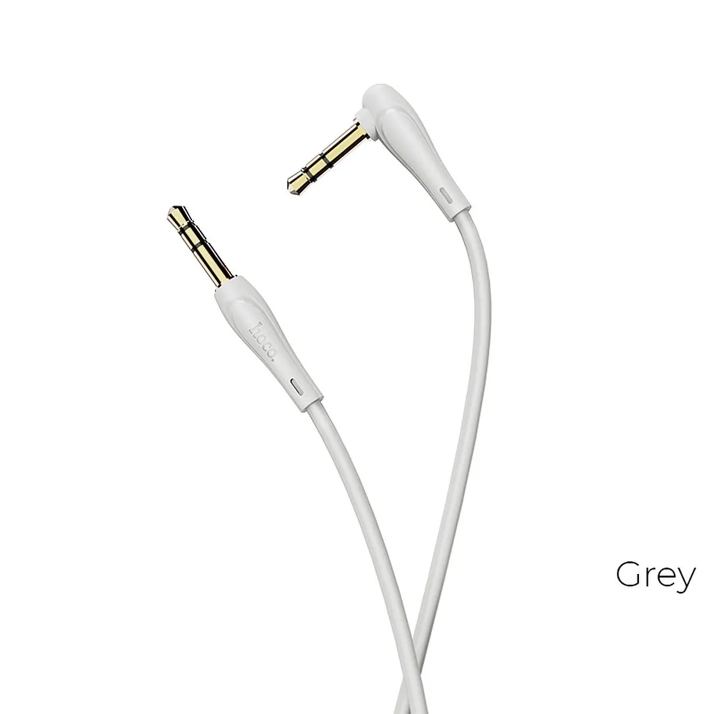 Cabluri - Cablu HOCO AUX Jack 3,5 mm la Jack 3,5 mm UPA14 1 m gri