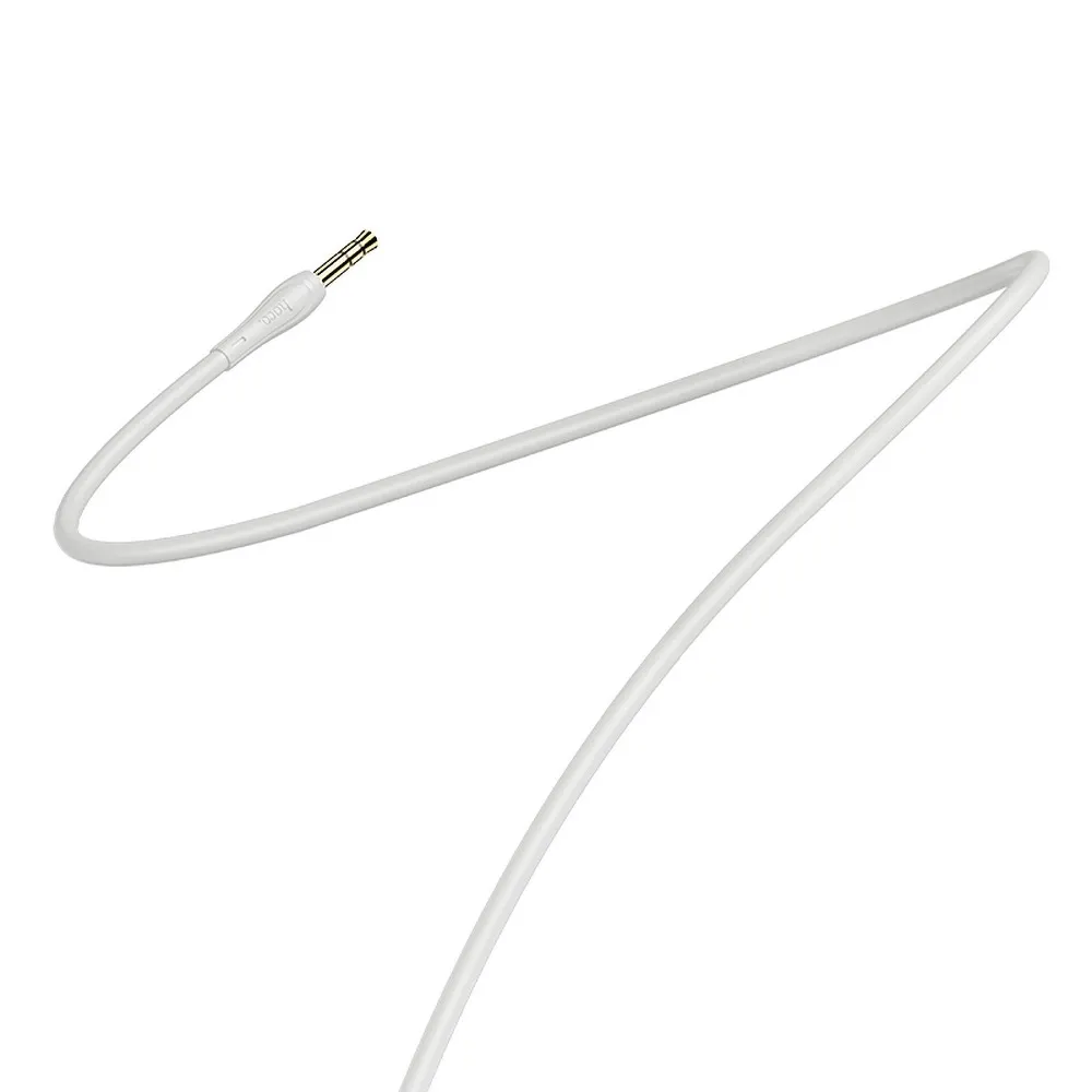 Cablu HOCO AUX Jack 3,5 mm la Jack 3,5 mm UPA14 1 m gri [1]