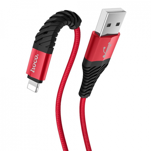 Cablu HOCO USB A la Lightning 2,4 X38 1 m roșu [1]