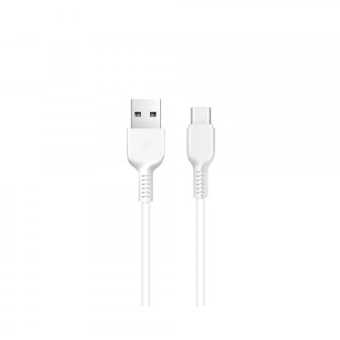 Cabluri - Cablu HOCO USB A la Tip C 2,4A X20 3 m alb