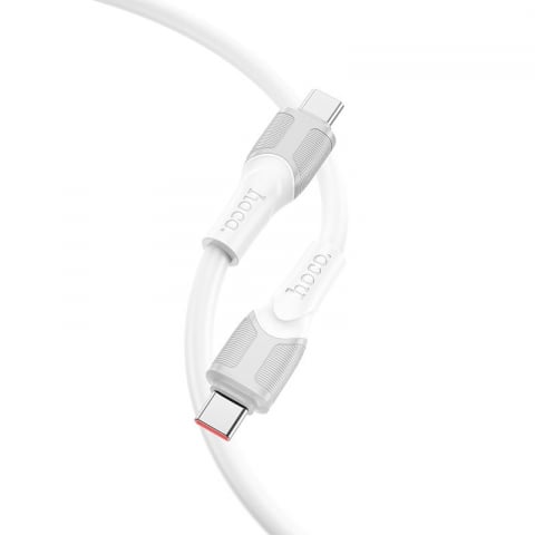 Cablu Hoco X106, Type-C la Type-C, 240W, 3m, Alb [2]