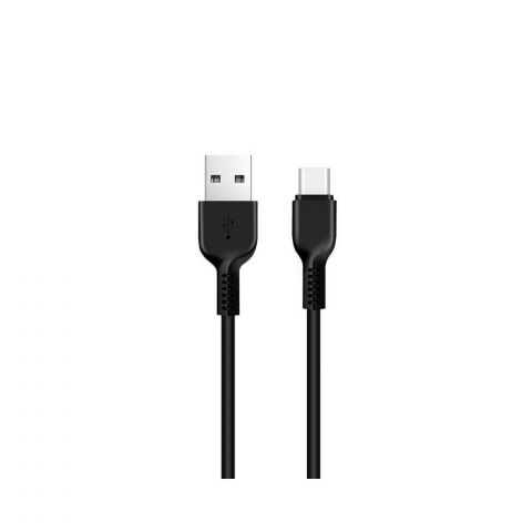 Incarcatoare - Cablu Hoco X20 USB-A la Type-C, 2.4A, 1m, negru – încărcare rapidă și fiabilă