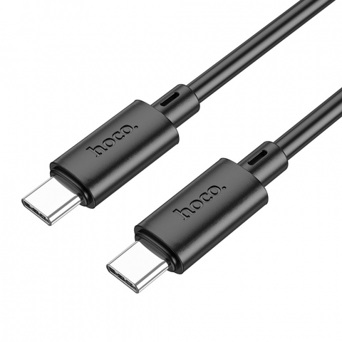 Cablu HOCO X88, Type-C la Type-C, PD 60W, 3A, 1m, Negru [2]
