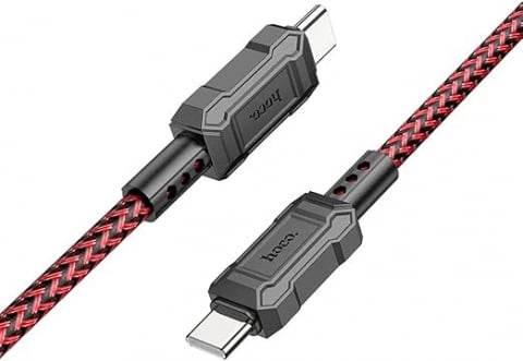 Cablu HOCO X94 Leader, Type-C la Type-C, 60W, 1m, Negru [1]