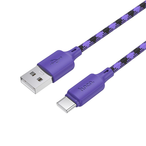 Cablu USB-A la USB-C HOCO X116 3A 1m – încărcare rapidă, gradient mov [1]
