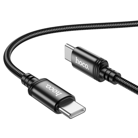 Cablu USB-C la USB-C HOCO X89 Wind PD 60W, 2m, Negru [1]