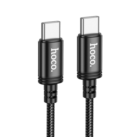 Cabluri - Cablu USB-C la USB-C HOCO X89 Wind PD 60W, 2m, Negru