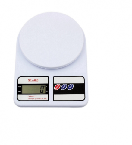 Casă - Cântar Digital de Bucătărie SF-400 – Capacitate 10kg, Funcție TARA, Precizie 1g
