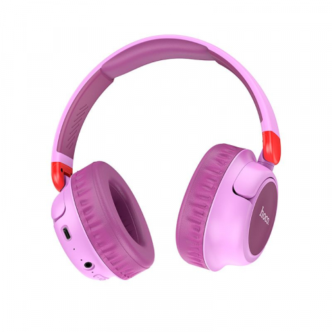 Jucarii si Gadget-uri copii - Căști Bluetooth Wireless HOCO W43, Violet