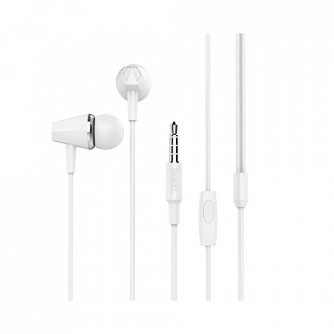 Căști Hoco cu Fir Jack 3.5 mm și Microfon, M34, Negru [1]