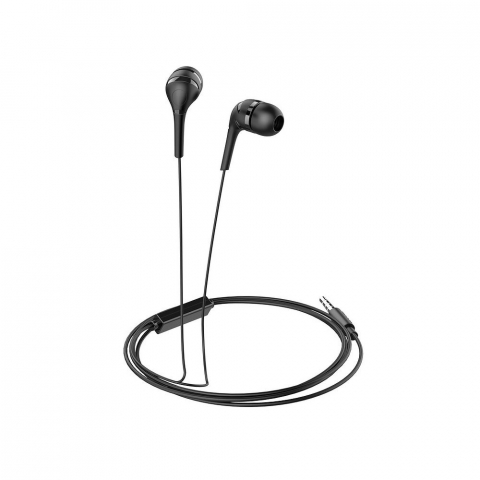 Diverse - Căști Hoco cu Fir Jack 3.5 mm și Microfon, M40, Negru