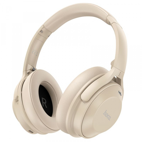 Diverse - Căști Wireless Bluetooth Hoco ANC W37, Gold Champagne