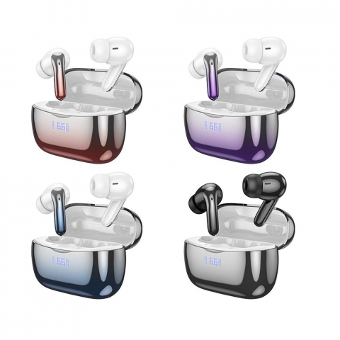 Căști wireless Hoco EQ16 TWS Bluetooth, ANC + ENC, Blue Glaze – sunet premium și design modern [1]