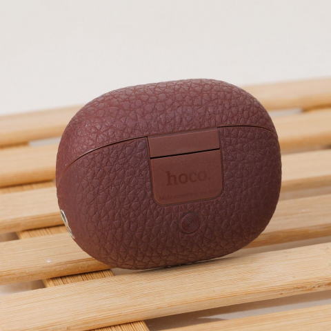 Căști wireless Hoco EQ23 TWS Bluetooth, maro – stil natural și sunet clar [3]
