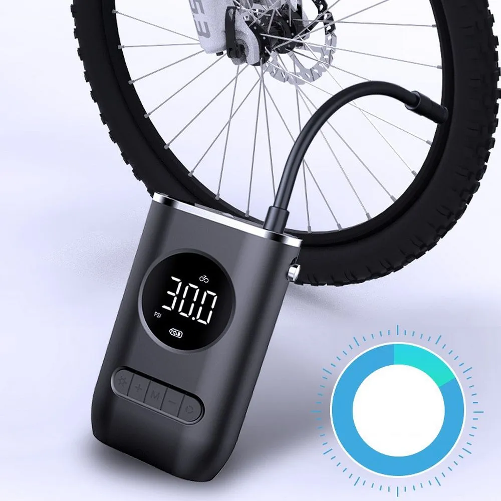 Compresor Electric Mini Wireless RC-K, Negru [3]