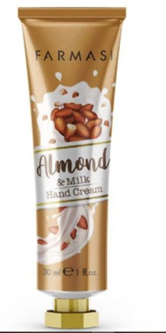 Lotiuni si creme de corp - Crema de Mâini cu Lapte și Migdale 30 ml – Hidratare Intensă & Catifelare