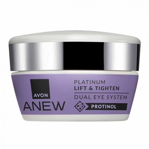 Îngrijire a Tenului - Cremă Duală pentru Ochi cu Efect de Lifting Avon Anew Platinum – Îngrijire Premium