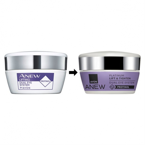 Cremă Duală pentru Ochi cu Efect de Lifting Avon Anew Platinum – Îngrijire Premium [1]