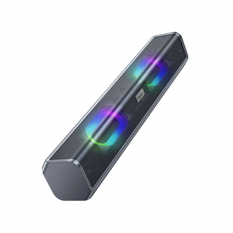 Difuzor wireless HOCO bluetooth BS49 gri metal [1]