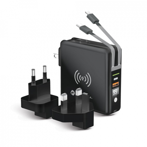 Powerbank-uri - Forcell F-Energy – Încărcător Multifuncțional 5 în 1 cu Power Bank 10000mAh