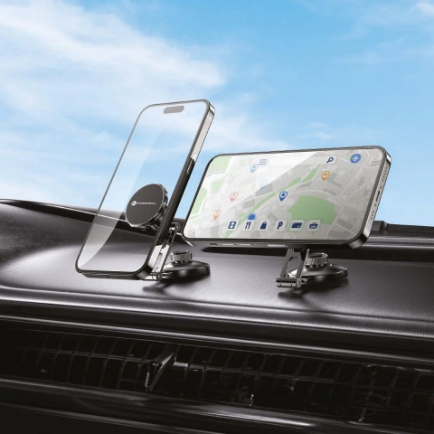 Forcell Suport Auto Magnetic F-Grip IronSecure pentru Parbriz și Bord, Negru [4]