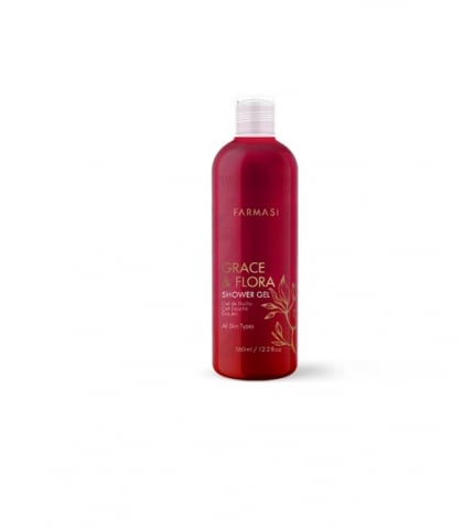 Cosmetice & Ingrijire personala - Gel de duș Grace Flora 360ml – Prospețime delicată, parfum floral