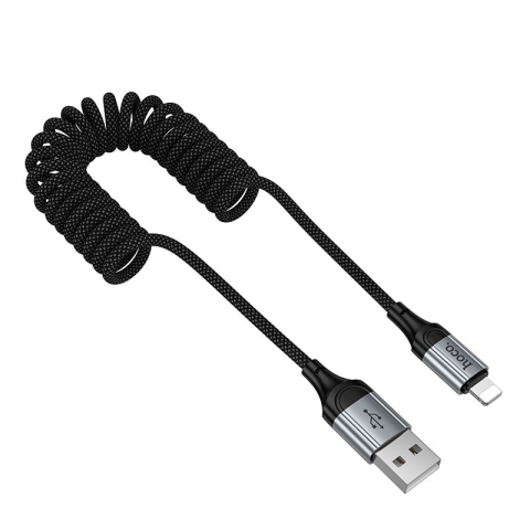 Hoco X121 – Cablu USB-C la Lightning PD 27W, 1.5 m, negru [1]